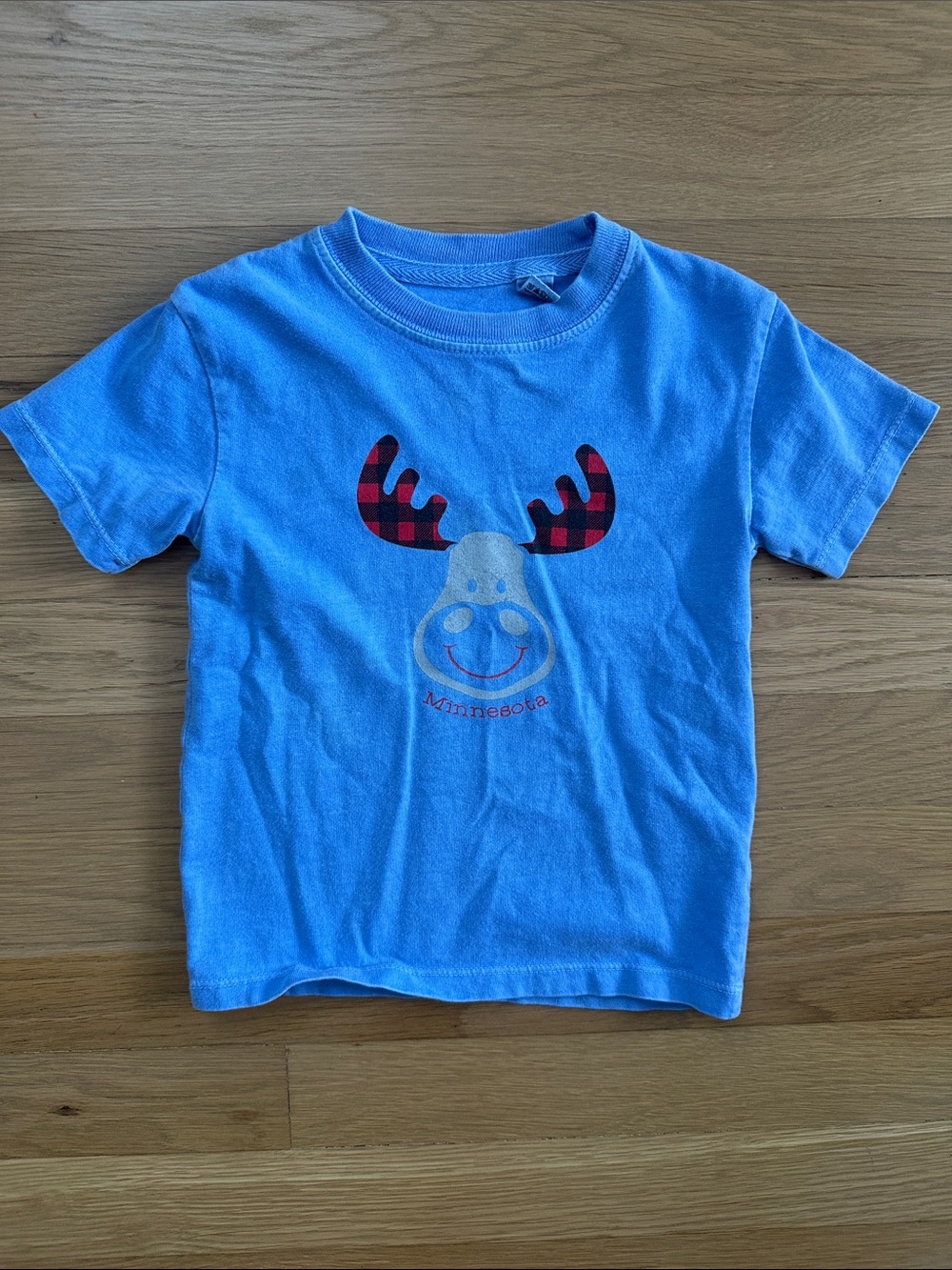Kids Blue Moose Graphic Minnesota Short Sleeve Tee